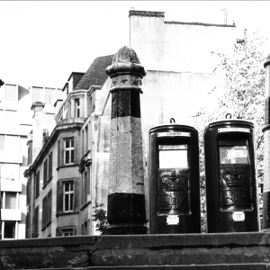 Approach to Fenchurch St. Station. Sept. 1987